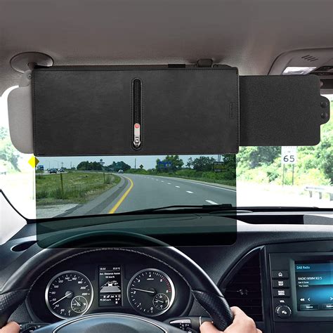 polarized sun visor extender for car